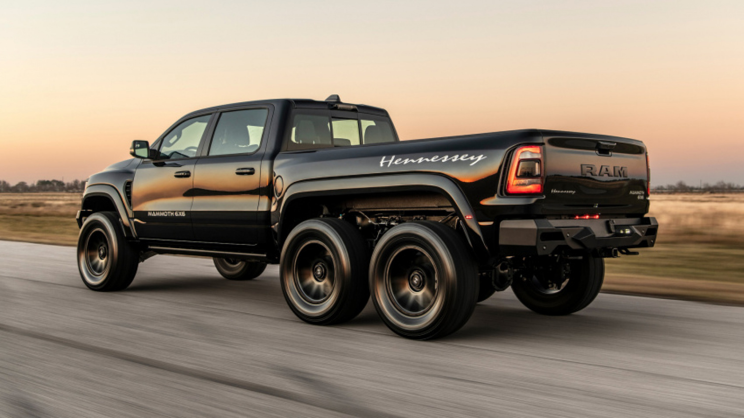 autos, cars, hennessey, the hennessey mammoth 1000 6x6 trx wants your lunch money