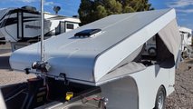 autos, cars, vw beetle ute with custom fifth wheel camper is too cool, gets 30 mpg