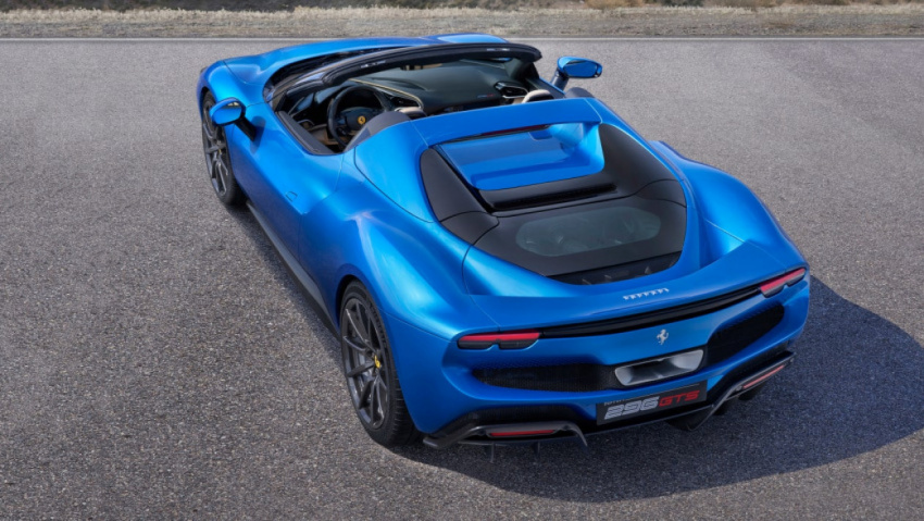 autos, cars, ferrari, convertibles, new ferrari 296 gts revealed – convertible model joins coupe