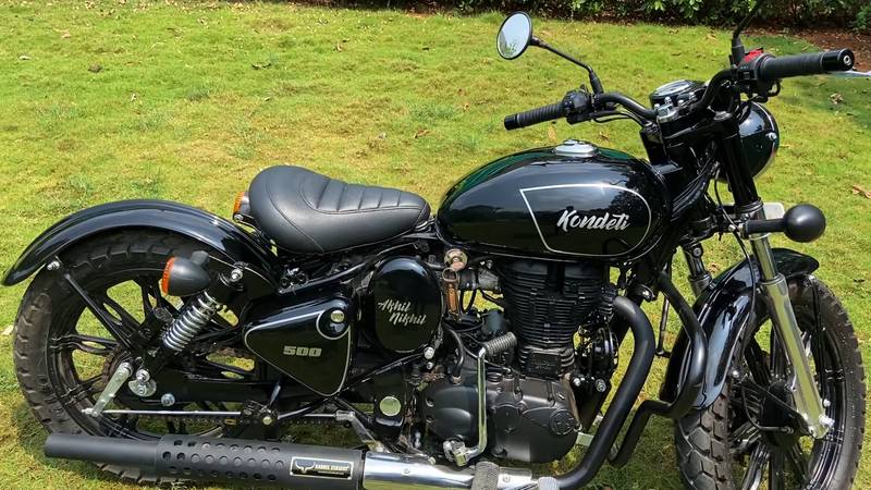 article, autos, cars, you simply can’t ignore this bespoke built royal enfield