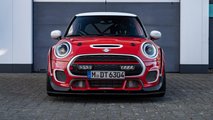 autos, cars, mini, mini john cooper works with giant wing to race at 24h nurburgring