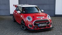 autos, cars, mini, mini john cooper works with giant wing to race at 24h nurburgring