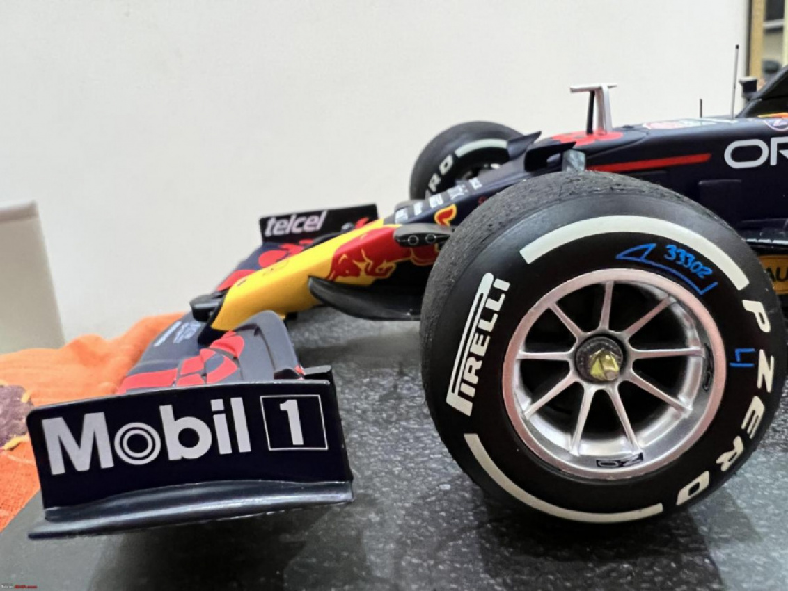 autos, cars, formula 1, indian, member content, red bull, scale models, scale model collection: max verstappen's monaco gp winning red bull