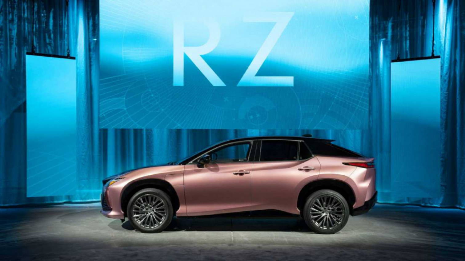 autos, cars, lexus, toyota, 2023 lexus rz 450e revealed with more power than the toyota bz4x