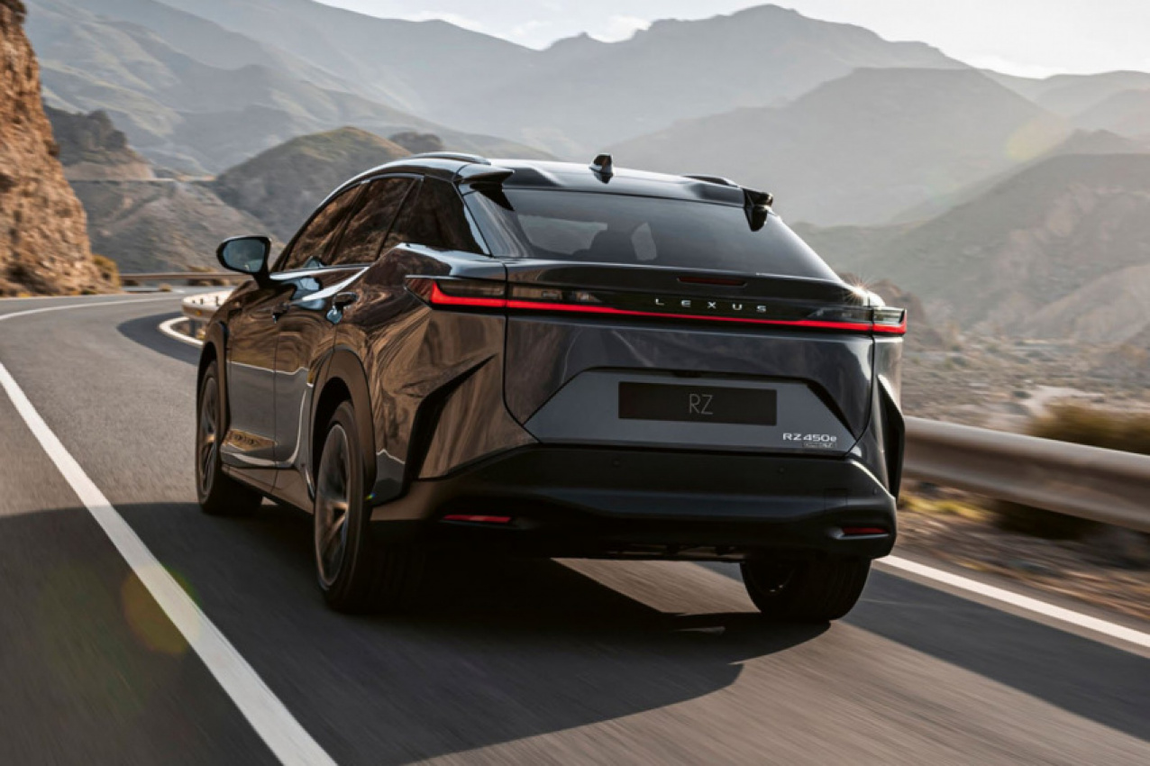 cars, lexus, android, electric car news and features, industry news, android, 2022 lexus rz electric suv revealed: price, specs and release date