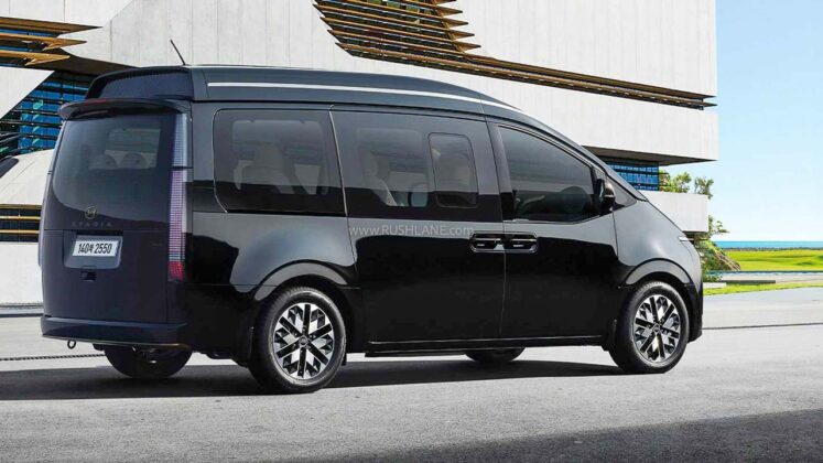 cars, hyundai, reviews, hyundai staria mpv limousine variant debuts – huge 25 inch info screen