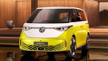 autos, cars, evs, volkswagen, long wheelbase volkswagen id buzz spied testing as t6 caravelle