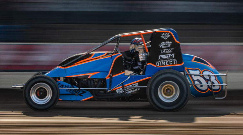 all sprints & midgets, autos, cars, five three tabs bacon, fike for usac silver crown dirt slate