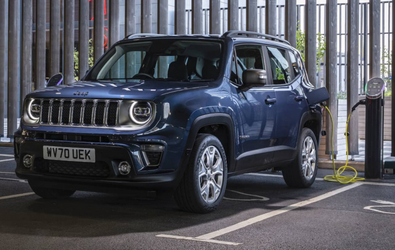 autos, cars, electric vehicle, jeep, jeep renegade, 2022 jeep renegade 4xe may retain the current hybrid powertrain