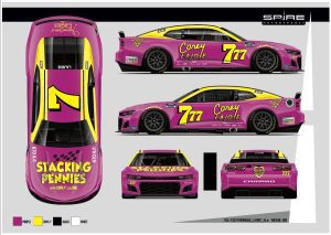 all nascar, autos, cars, lajoie, spire pay tribute to marty robbins with  darlington throwback