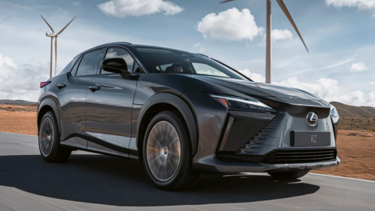 autos, cars, electric, lexus, news, android, electric suvs, lexus rz, android, lexus rz 450e revealed as first electric model