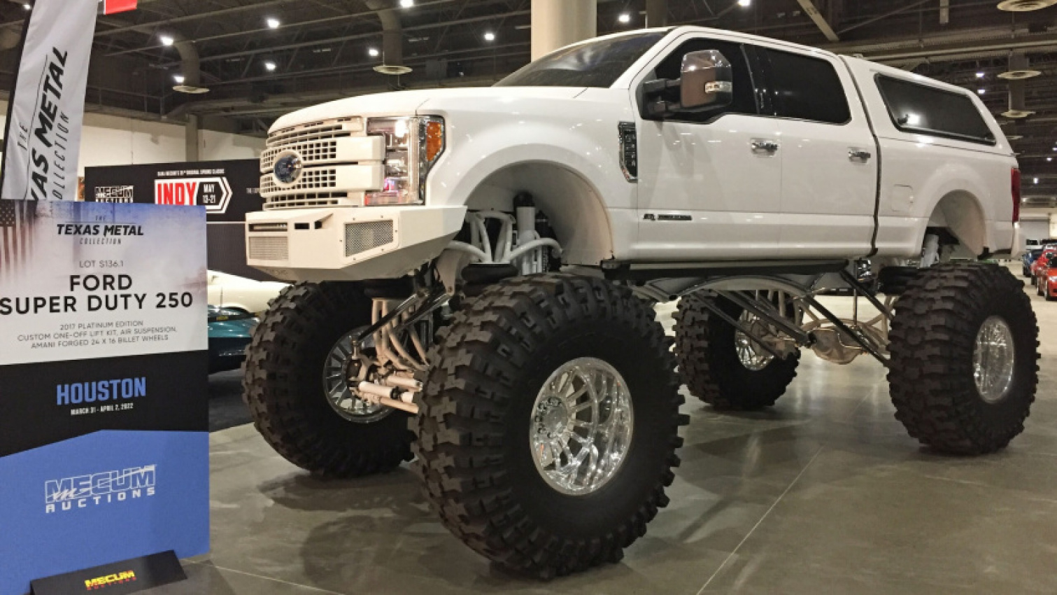 autos, cars, news, how did texas metal's custom trucks perform at mecum auctions houston?