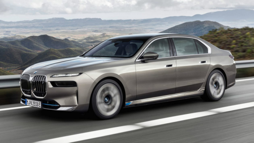 autos, bmw, cars, amazon, electric cars, luxury cars, amazon, new bmw i7 revealed with 388-mile range and prices from £107k