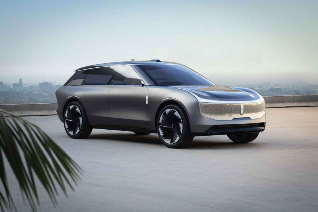 autos, cars, lincoln, lincoln's electric star suv literally unfolds to put on a light show