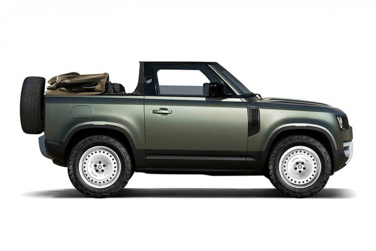 autos, cars, land rover, reviews, 4x4 offroad cars, adventure cars, car news, defender, land rover defender, prestige cars, land rover defender convertible in the works