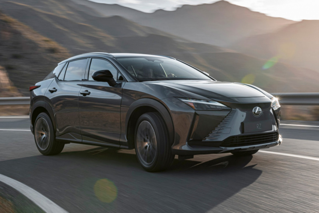 autos, cars, lexus, electric vehicles (ev), lexus rz, news, from spindle grille to spindle body: lexus unveils its first global ev: the 2023 rz
