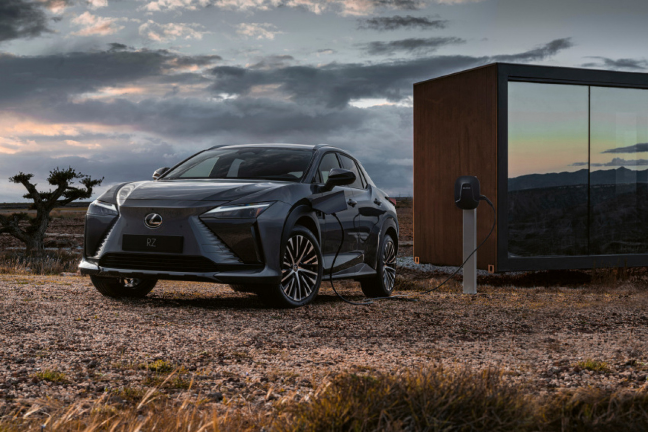 autos, cars, lexus, electric vehicles (ev), lexus rz, news, from spindle grille to spindle body: lexus unveils its first global ev: the 2023 rz
