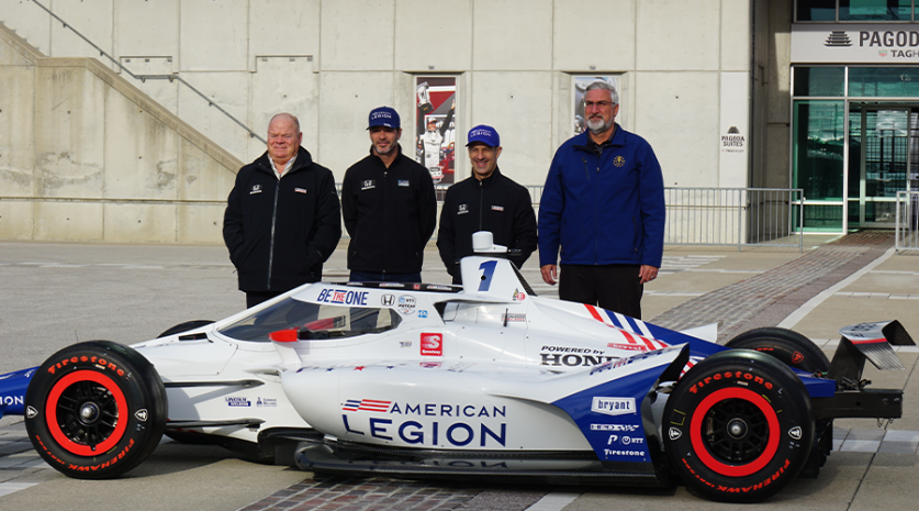 all indycar, autos, cars, kanaan unveils american legion entry for the indy 500