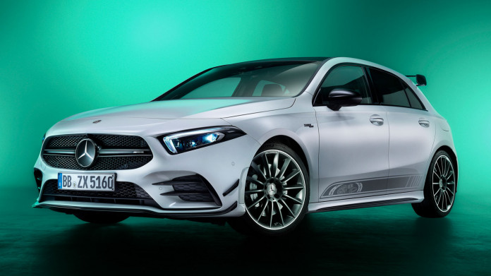 autos, cars, mercedes-benz, mg, news, mercedes, mercedes-benz reveals “edition 55” package for the amg a 35 series