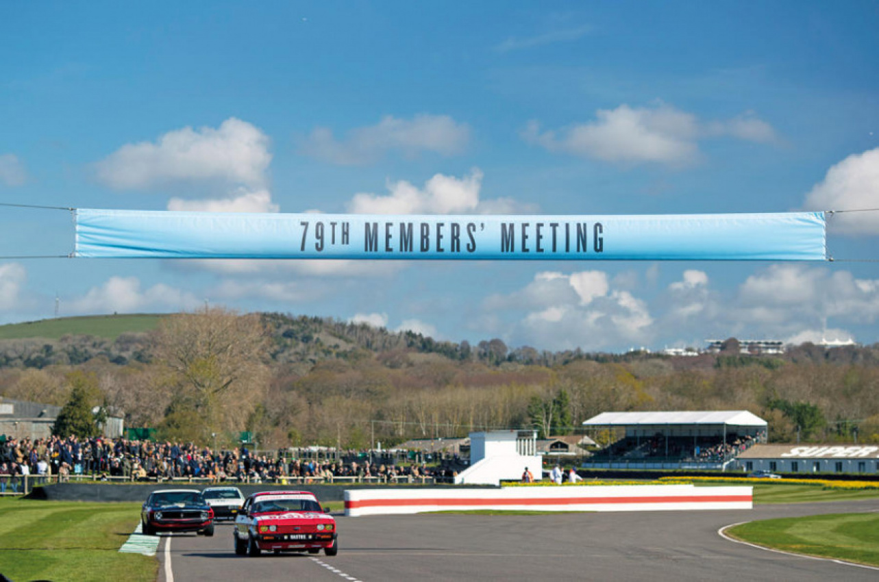 autos, cars, electric vehicle, racing lines: goodwood put a spring in our step