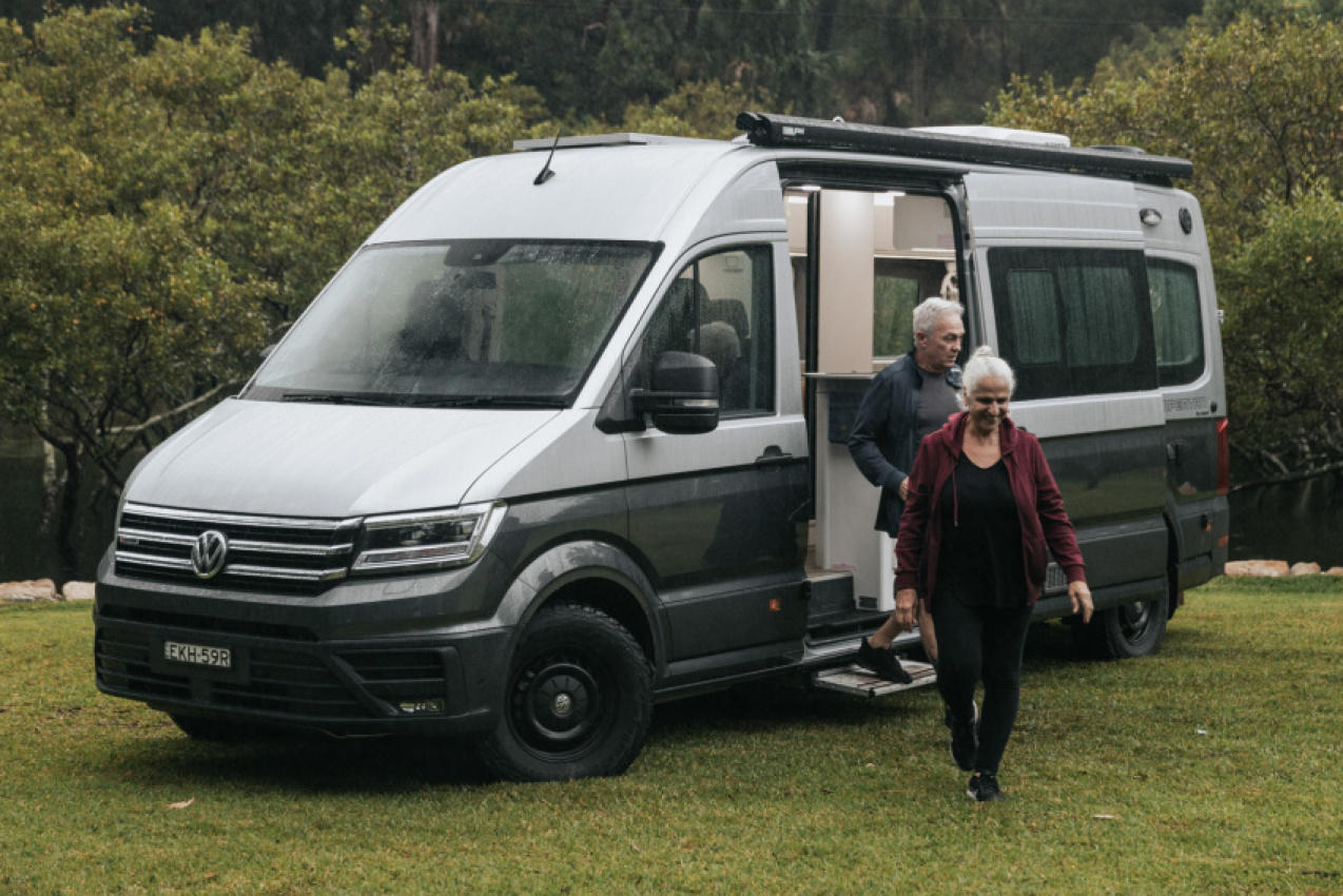autos, car news, cars, news, campervan, camping, jayco, volkswagen, vw and jayco launch a campervan based on crafter
