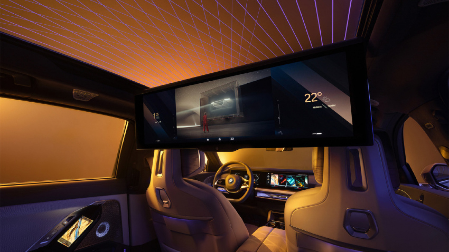 autos, bmw, cars, 2023 bmw i7, amazon, bmw i7, amazon, bmw i7 options breakdown: theatre screen, sky lounge, and more