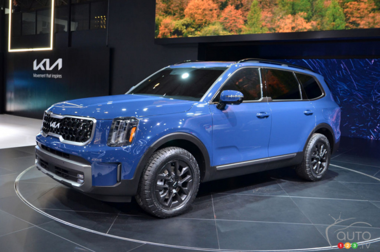 autos, cars, kia, reviews, new york 2022: kia rolls out a revised 2023 telluride