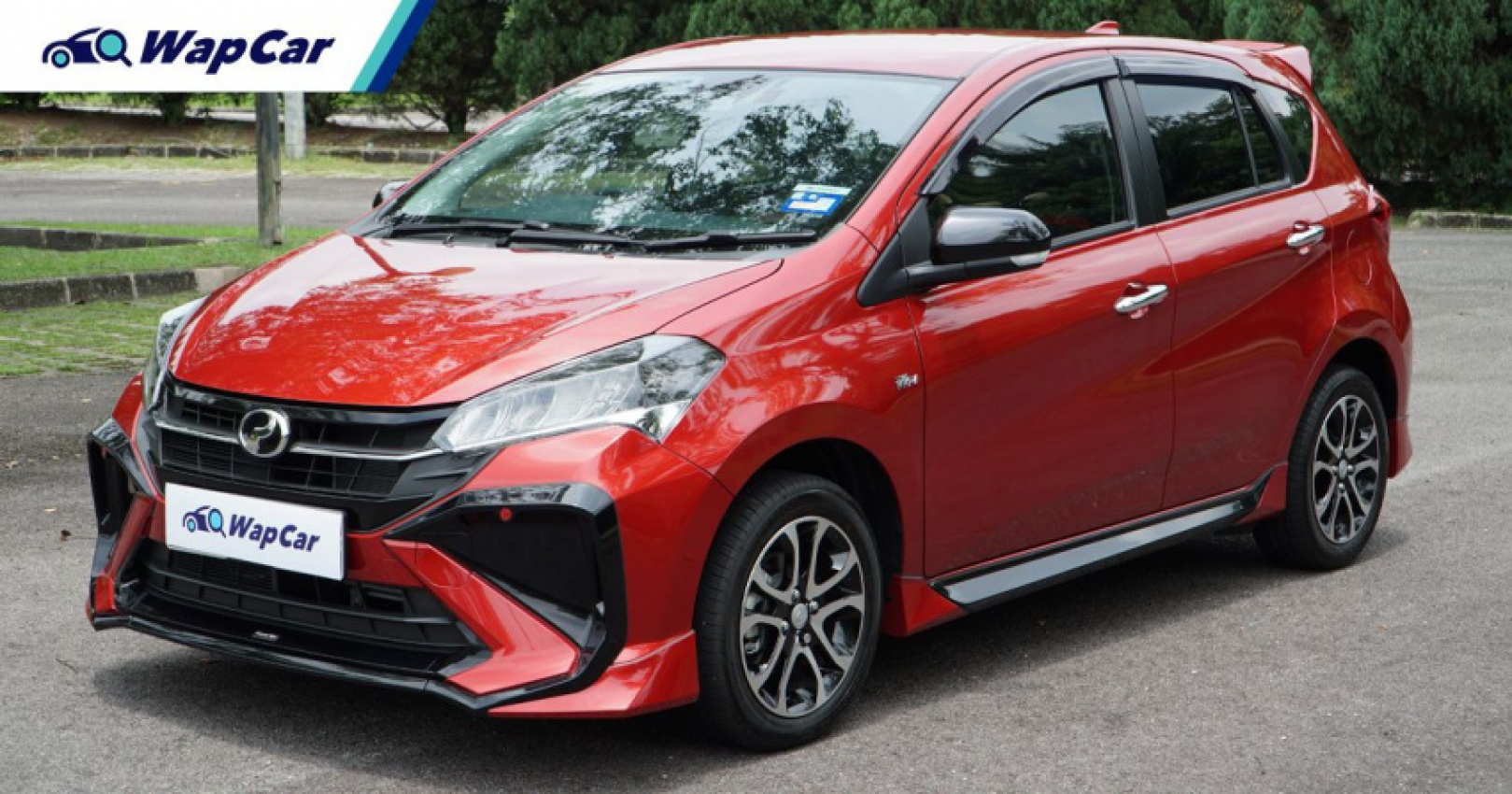 autos, cars, 2022 perodua myvi with gear up accessories looks like a permanently angry pikachu