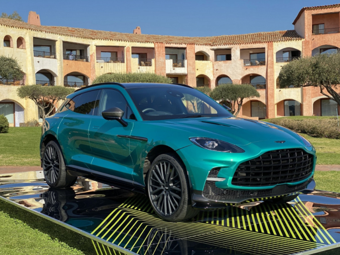 aston martin, autos, cars, first drives, luxury cars, performance, suvs, synd-nexstar, first drive review: 2023 aston martin dbx707 sings a quiet riot