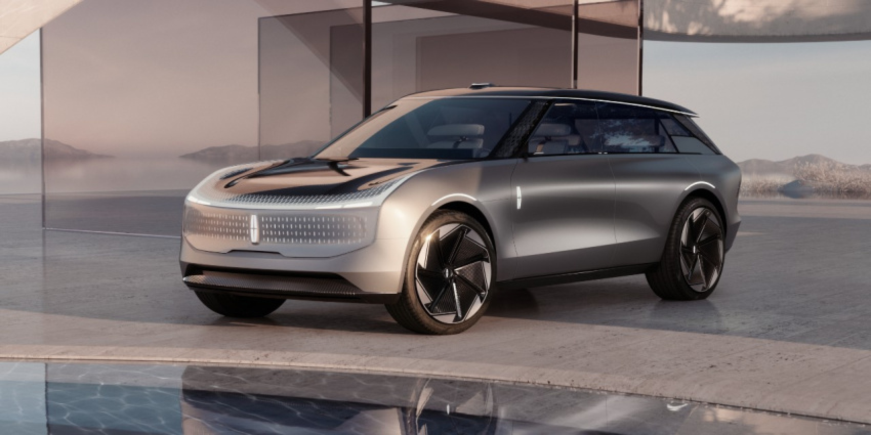 autos, cars, lincoln, lincoln star concept sets stage for three future ev models