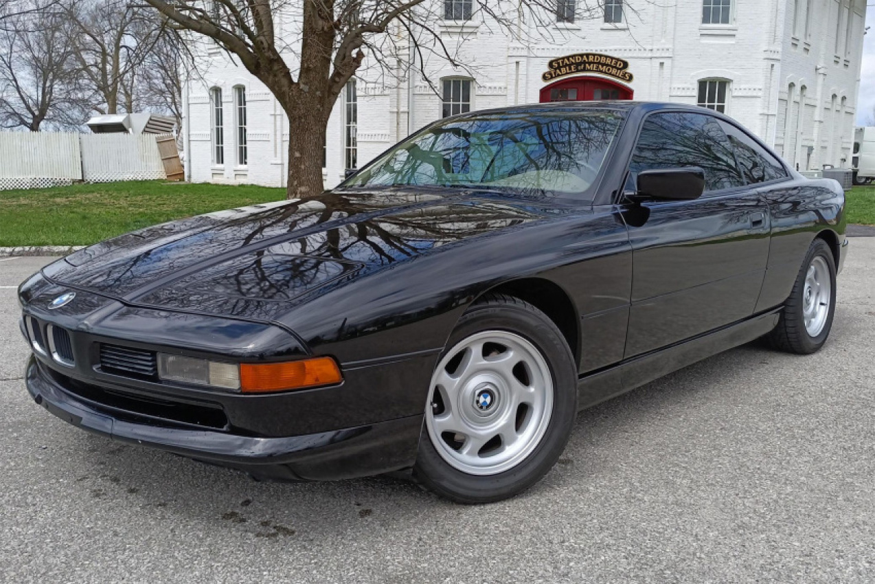 autos, bmw, cars, auction, classic, manual v12 bmw 850i on cars & bids is an extremely rare buy