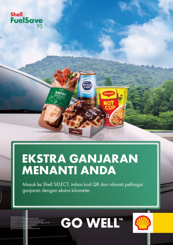 autos, cars, autos shell, pay for items with shell's extra km belanja promotion