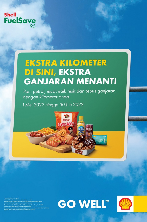 autos, cars, featured, convenience store, deli2go, fuel, fuel station, promotions, shell, shell malaysia, shell select, shell ekstra km belanja campaign lets you redeem goodies with your mileage