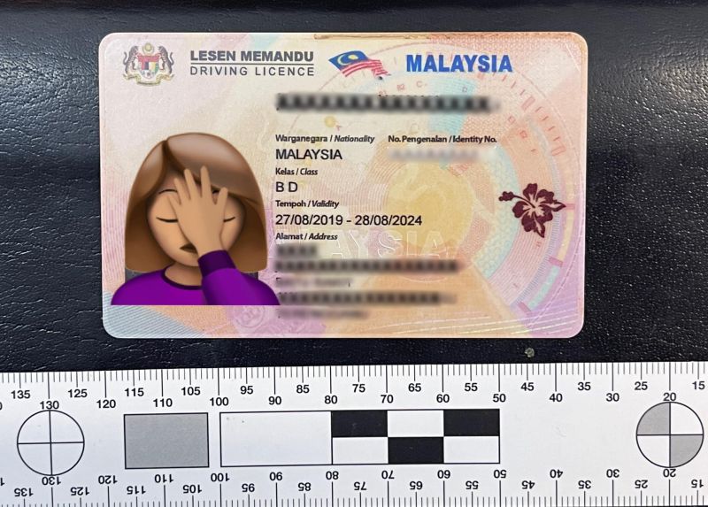 autos, cars, malaysian girl tries to con cops in australia using a fake driving license