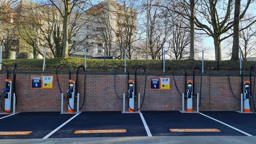 autos, cars, consumer news, electric cars, osprey launches accessible public electric car charger