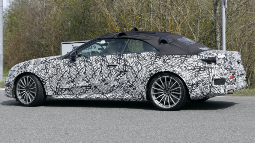 autos, cars, mercedes-benz, convertibles, coupes, mercedes, new mercedes cle convertible spotted ahead of 2023 release