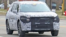 autos, cars, ford, new ford spy shots catch mysterious boxy suv testing in michigan
