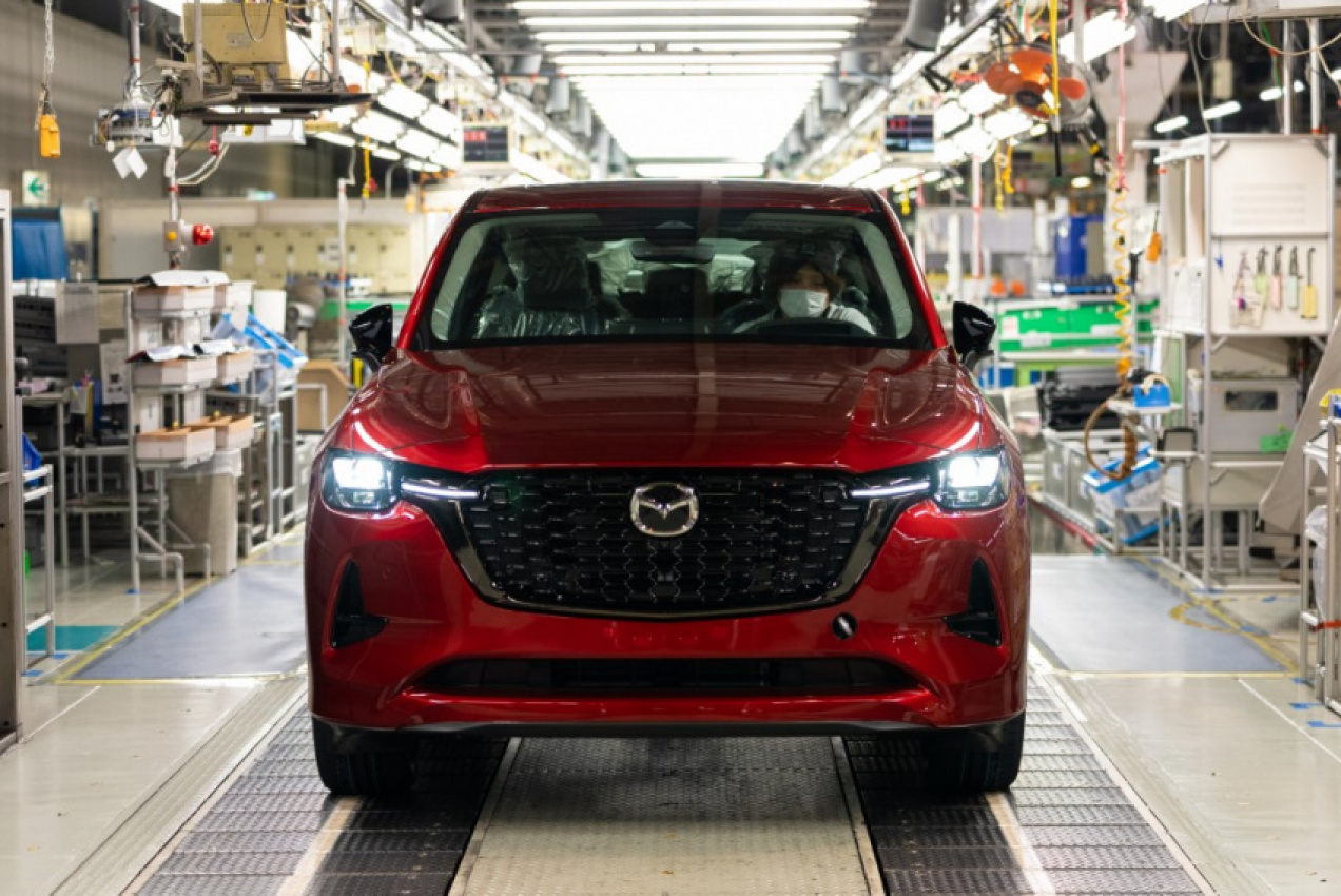 autos, cars, mazda, autos mazda, mazda announces start of production of cx-60, its first phev