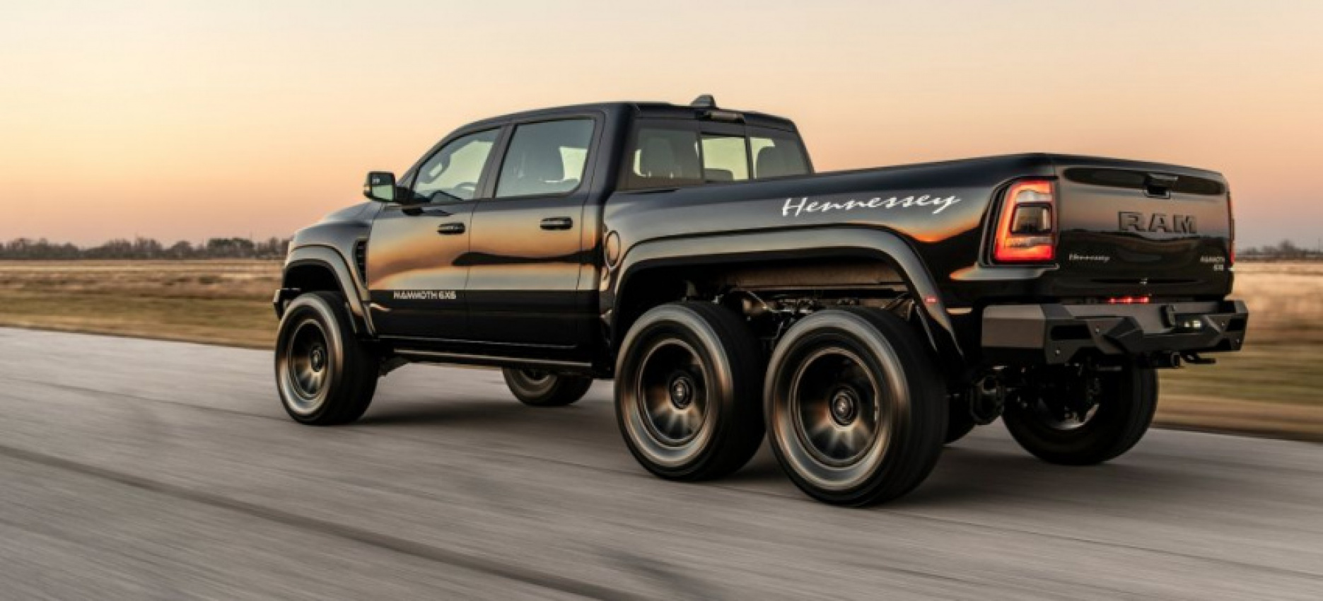 autos, cars, hennessey, autos news, bonkers pick-up truck from hennessey is as big and bad as they get