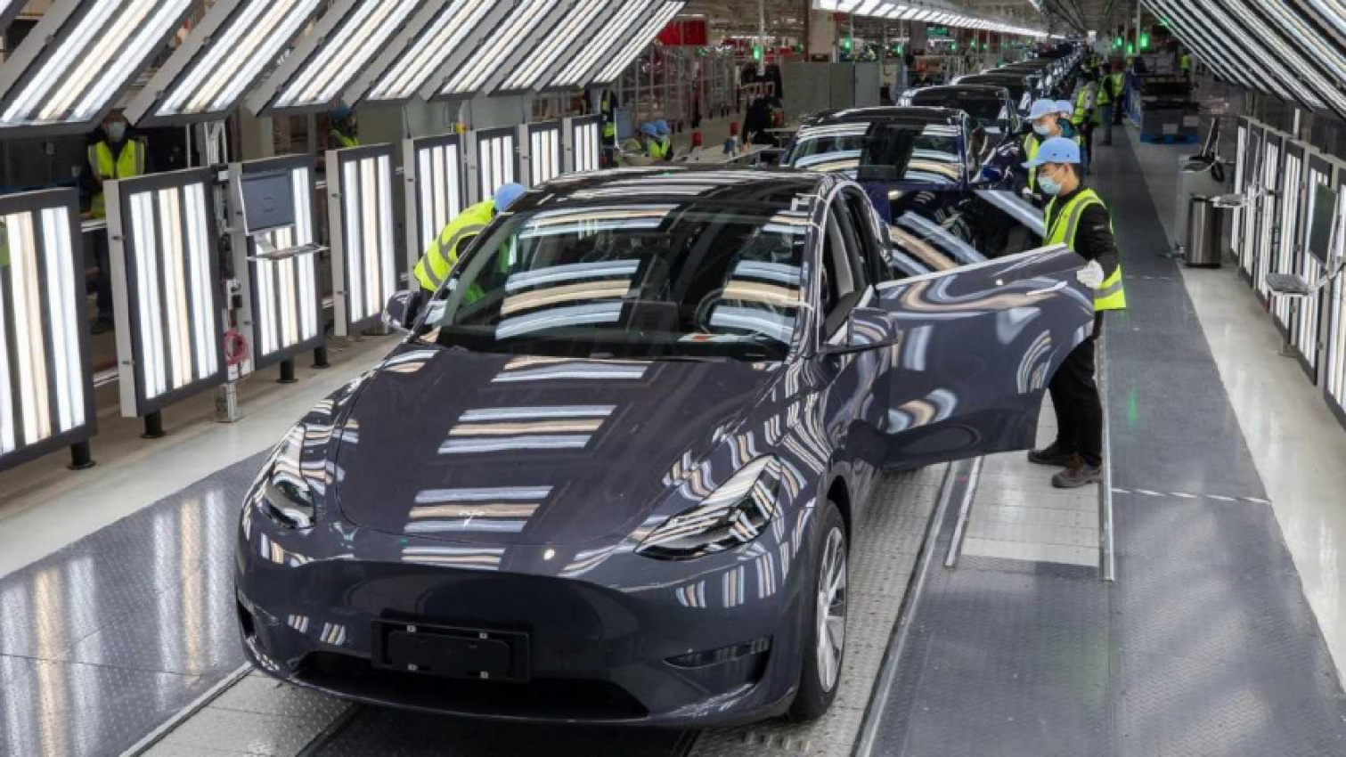 autos, cars, evs, ram, tesla, tesla's giga shanghai is back to ramping production quickly