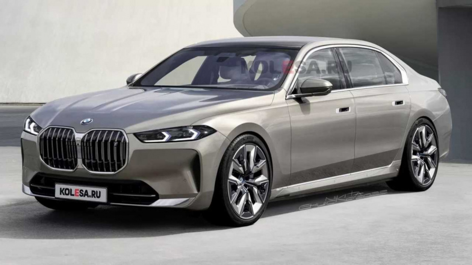 autos, bmw, cars, 2023 bmw 7 series unofficial renderings remove the split headlights
