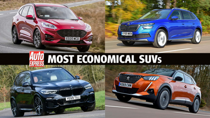 autos, cars, suvs, most economical suvs, 4x4s and crossovers 2022
