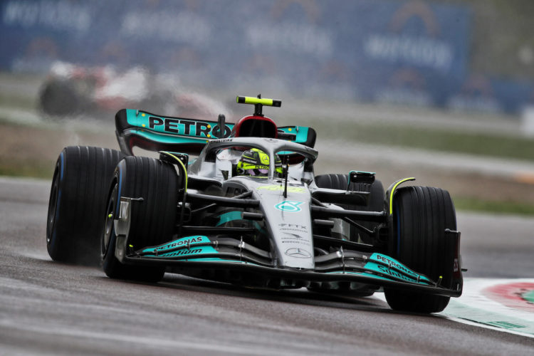 autos, formula 1, mercedes-benz, motorsport, emiliaromagnagp, mercedes, mercedes says it’s ‘very much in the midfield’ with one lap pace