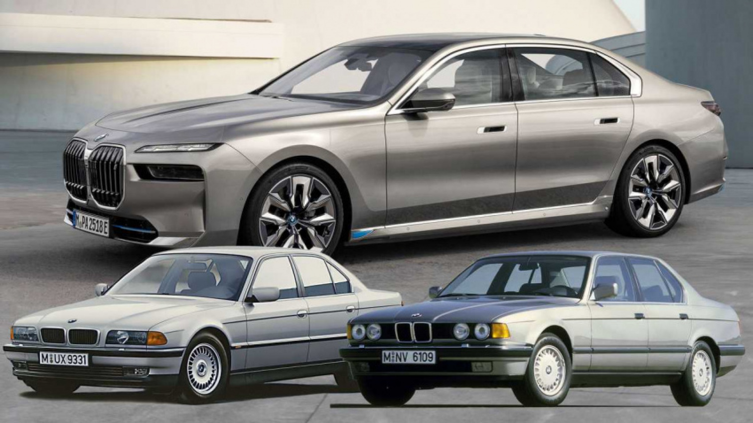 autos, bmw, cars, 2023 bmw 7 series: see the new design compared to its predecessors