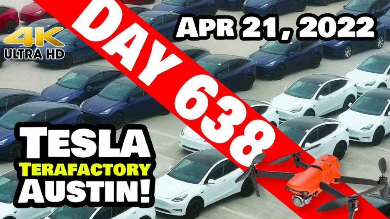 autos, cars, evs, tesla, new tesla model y crossovers exiting giga texas, staged for delivery