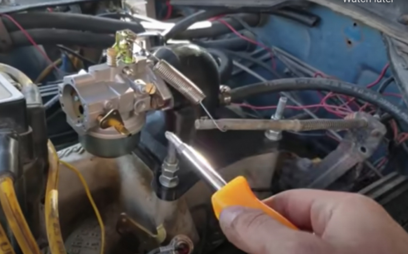 autos, cars, drastically lower your fuel consumption with a lawnmower carburetor: here’s how