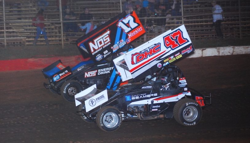 all sprints & midgets, autos, cars, howard holds off cup series challengers