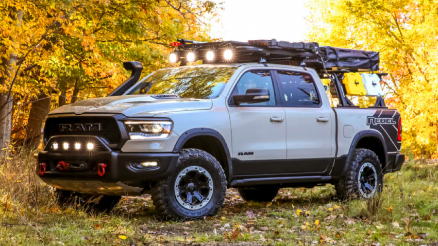 autos, cars, ram, rebel, escape humanity with the ram rebel otg overlanding truck