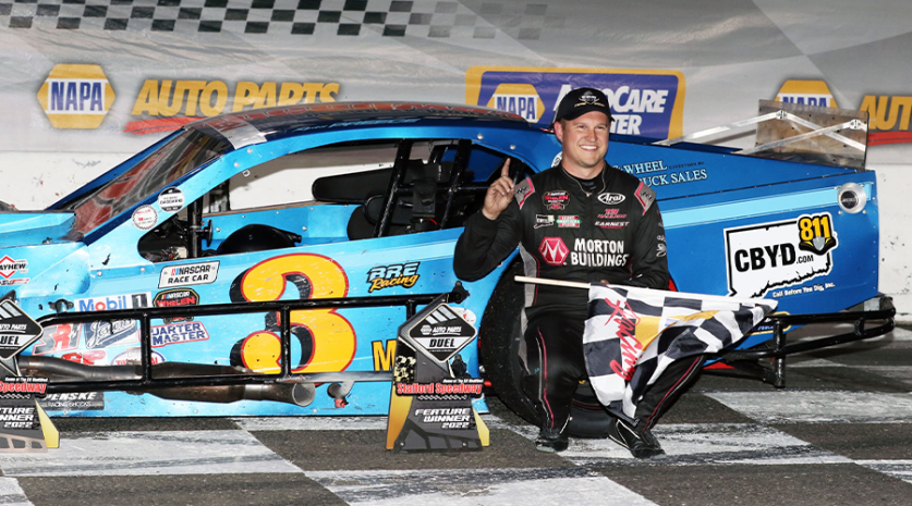all stock cars, autos, cars, ford, silk, preece win napa auto parts duels at stafford