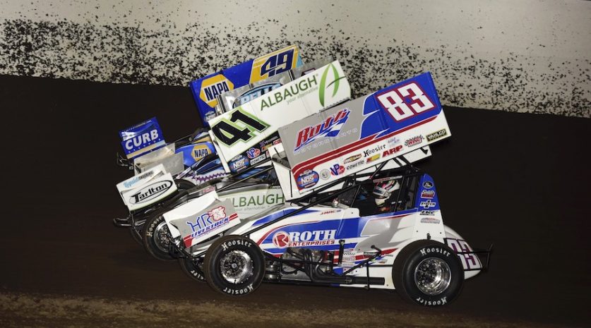 all sprints & midgets, autos, cars, macedo does it again at tri-state